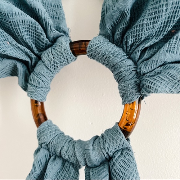 Tularosa Nanette Cut Out Midi Dress in Dusty Blue Women’s Small - Picture 10 of 17